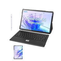 Cidea OEM Tablet PC Android 14.0 14-Inci Baterai 6000mAh RAM 8GB ROM 128GB Unisoc T616 Octa-Core Wi-Fi Hiburan Baru