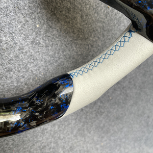 Pièces automobiles personnalisées RPPF, style sportif, volant en fibre de carbone forgée à LED pour Ford Mustang 2010-2014 - Product Image 4