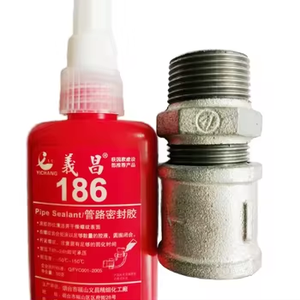 Scellant acrylique liquide 186 50ml 250ml <span class=keywords><strong>Bleu</strong></span> Rouge Anaérobie Force Moyenne Monocomposant pour la construction, le gaz, l'eau et la <span class=keywords><strong>plomberie</strong></span> - Product Image 4