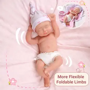 Babeside Lifelike Full Silicone Reborn Baby Dolls Newborn Toddler Reborn Dolls