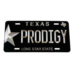 Placa de Matrícula de Aluminio Grabada Personalizada con Acabado Brillante y Diseño Reflectante Tipo Diamante para Decoración de Automóviles - Product Image 3