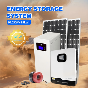 Sistema de Energía <span class=keywords><strong>Solar</strong></span> Residencial Híbrido de 10kW 20kW 30kW con Batería de Iones de Litio MPPT y Inversor - Product Image 1