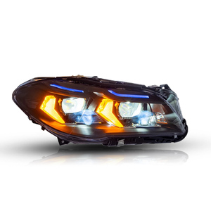 Per <span class=keywords><strong>BMW</strong></span> serie 5 <span class=keywords><strong>F10</strong></span> F18 luci per auto a <span class=keywords><strong>LED</strong></span> proiettori fari 2011 2017 luci diurne 12V 36W accessori automobilistici - Product Image 1