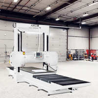 D & T Offre d'usine Lame de scie CNC Horizontal Composite Bois léger Trancheuse