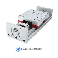 Table coulissante à rail de guidage carré HLTNC GX150 Xy, adaptée aux charges lourdes, aux machines CNC moyennes et grandes
