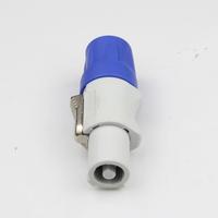 Connecteur d'alimentation verrouillable SINGO en gros, 3 broches, 20A 250V, gris, prise et fiche pour éclairage de scène, écran LED, tête mobile, panneau LED