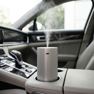เครื่องเพิ่มความชื้นในรถยนต์แบบพกพา ชาร์จไฟได้ผ่านพอร์ต USB Type-C ไม่ใช้น้ำ เป็นมิตรต่อสิ่งแวดล้อม พร้อมฟังก์ชั่นกระจายกลิ่นอโรมาแบบอัลตราโซนิก รับประกัน 1 ปี - Product Image 1