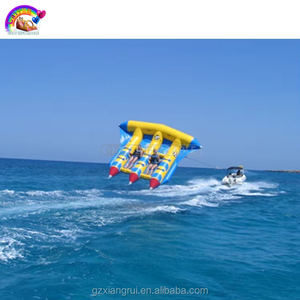 Inflatable Flying Fish <strong>Towable</strong> / Inflatable Flying Banana / Flying Inflatable Water Sled for Sale - Product Image 5