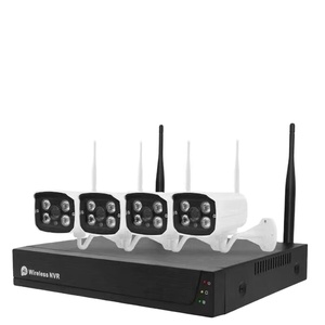 Tuya 3MP không dây an ninh Hệ thống camera với hai chiều âm thanh góc rộng cho trong nhà ngoài trời NVR Wifi Kit đám mây dữ liệu lưu trữ tùy chọn - Product Image 1