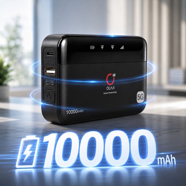 OLAX M100 Dual Band Wireless Router 4g Sim Power Bank 10000mah 2-In-1Type-c 2.4G 5.8G Wifi Router 150mbps Mobile Hotspot Outdoor