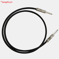 Quality Guarantee 1/4 Inch Jack Audio Cable 6.35mm Male Mono Nickel Plated Zinc Alloy Stringed Instruments Parts Accessories