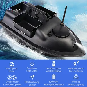 Top Right FBB1002 Bait Boat GPS grande capacità 12000mAH controllo Wireless GPS Fishing Bait Boat