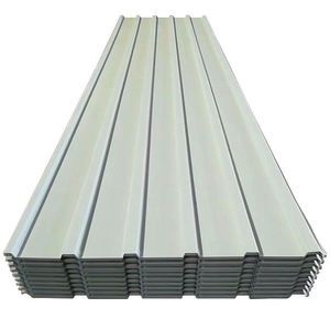Lámina de Techo Galvanizada Corrugada con Recubrimiento de Color PPGI PPGL de Múltiples Especificaciones, Material de Construcción Recubierto de <span class=keywords><strong>Zinc</strong></span> - Product Image 1