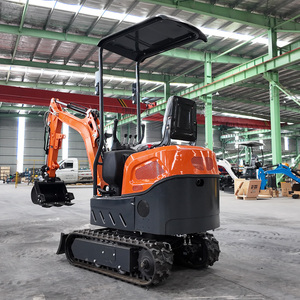 Excavatrice compacte de 1,2 tonne à bras de rotation zéro, moteur Kubota, certifiée EPA CE, idéale pour les projets urbains en espace restreint, directement de l'usine - Product Image 5