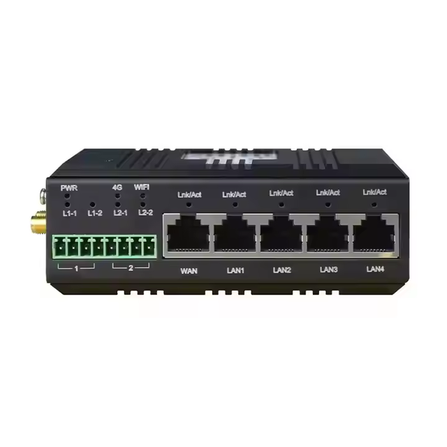 Manufacturer Industrial 4G LTE VPN Cellular Router With SIM Card Slot RS-232/RS-422/RS-485 Router