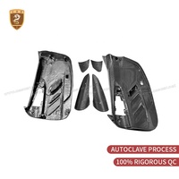 Panneaux de porte intérieurs en carbone sec de style SF90XX pour Ferrari SF90