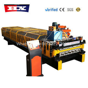 Venda de fabrica tp40 hình thang corrugado Chapa METALICA telha fazendo cobertura dupla camada rolo formando maquina - Product Image 5