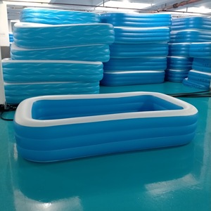 Piscina Inflable de PVC de 330 cm Rectangular para Uso en Exteriores y en Casa para Deportes Acuáticos - Product Image 1