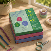 Boîtes à perles personnalisées avec différentes couleurs de fond, adaptées à l'éducation de la petite enfance, dotées de fenêtres et d'inserts