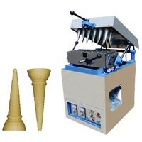 Machine à gaufres Machine à fabriquer des cornets de crème glacée Gaufrettes Biscuit Machine à fabriquer des cornets de glace