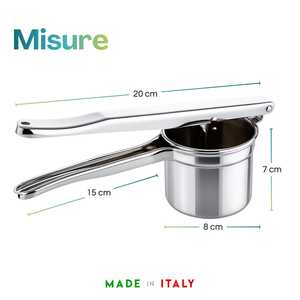 Stainless Steel Potato Ricer 2.5 Mm Holes Manual Kitchen <b>Tool</b> For Mashing Potatoes - Product Image 2