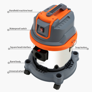 Aspiradora Industrial <span class=keywords><strong>de</strong></span> Acero Inoxidable <span class=keywords><strong>de</strong></span> 20L, Tipo Tanque, para Uso en Seco y Húmedo, Aspiradora <span class=keywords><strong>de</strong></span> Polvo y Agua <span class=keywords><strong>de</strong></span> Doble Uso, <span class=keywords><strong>Lavado</strong></span> <span class=keywords><strong>de</strong></span> <span class=keywords><strong>Autos</strong></span> - Product Image 2