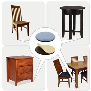 Glissières autocollantes <span class=keywords><strong>en</strong></span> PTFE <span class=keywords><strong>de</strong></span> 40 mm pour un déplacement facile des meubles, chaises, tables, tapis <span class=keywords><strong>de</strong></span> sol, protections <span class=keywords><strong>de</strong></span> sol robustes - Product Image 1