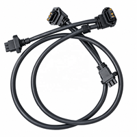 Câble de commande industriel YZCONN sur mesure, haute flexibilité, anti-torsion, pour bras robotique, faisceau de câbles multi-cœurs 3 broches