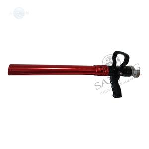 Adaptador Francés con Boquilla de <span class=keywords><strong>Espuma</strong></span> y Agarre de Acero Inoxidable Tipo <span class=keywords><strong>Pistola</strong></span> <span class=keywords><strong>para</strong></span> Equipos y Accesorios de Extinción de Incendios - Product Image 2