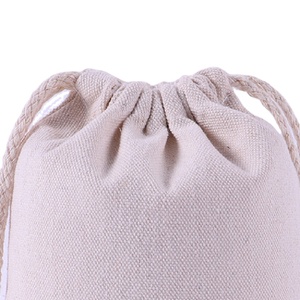 Sac à cordon en toile de coton naturel RanChen DB008 à double cordon avec logo, écologique, couleurs et tailles personnalisables - Product Image 4