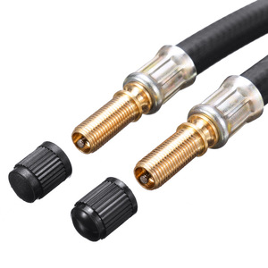 Car Air Pump Connector Rubber Valve <b>Extension</b> Tube American Mouth Tubeless <b>For</b> Tire Inflation Repair Replacement - Product Image 3