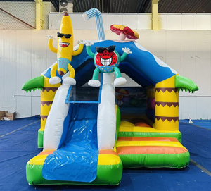 Nouvelle structure gonflable commerciale, château gonflable extérieur avec toboggan pour enfants, <span class=keywords><strong>location</strong></span> pour fêtes <span class=keywords><strong>en</strong></span> plein air - Product Image 6