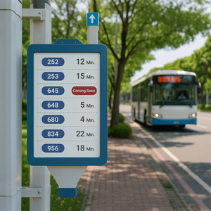 31.5 Inch Outdoor Ultra Thin Color <strong>E</strong> Ink Screen Sunlight Readable Welcome Sign Event Noitce <strong>E</strong> <strong>Paper</strong> <strong>Display</strong> <strong>Advertising</strong> Board - Product Image 2