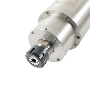 Motor de Husillo CNC Refrigerado por Agua HQD GDK125-9Z/5.5 450Hz <span class=keywords><strong>6P</strong></span> 5.5Kw ER32 125mm 9000rpm para Fresado y Taladrado con Accionamiento por Inversor Permanente - Product Image 6