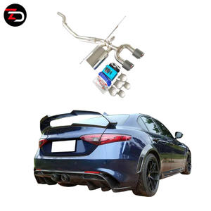 Venta de Fábrica de Autopartes de 2015 a 2021 con Parachoques Delantero, Parachoques Trasero, Moldura de Rueda, Alerón, Estribo Lateral para <span class=keywords><strong>Giulia</strong></span> 952, Cambio a Estilo <span class=keywords><strong>GTAM</strong></span> - Product Image 3