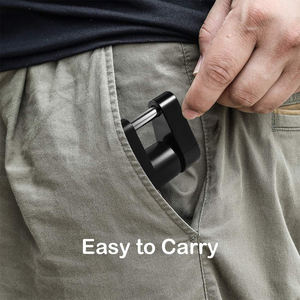 الطموح مقاوم للصدأ ومقاوم للسرقة واقي أمان للقفل قفل مقرنة مع خطاف لسان للمقطورات - Product Image 6