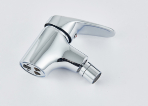 Robinet Mitigeur Bidet Monotrou en Céramique Style Moderne pour Salle <span class=keywords><strong>de</strong></span> Bain, <span class=keywords><strong>Eau</strong></span> Chaude/Froide, pour Siège <span class=keywords><strong>de</strong></span> <span class=keywords><strong>Toilette</strong></span> et Utilisation en Salon, en Laiton - Product Image 2