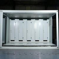 Baño Portátil Modular en Contenedor, para Obras de Construcción, Campamentos y Uso Público al Aire Libre