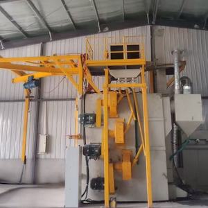 Machine de sablage à billes d'acier haute performance de type crochet spécial pour produits de quincaillerie de cadre de <span class=keywords><strong>moto</strong></span>, à double crochet - Product Image 4