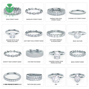Betterstar Eleganter Brillantschliff Labor-Diamantring 14K/18K Gelb-/Weiß-/Rosé<span class=keywords><strong>gold</strong></span> Maßgefertigt Größenverstellbar IGI-Zertifiziert Fein - Product Image 5