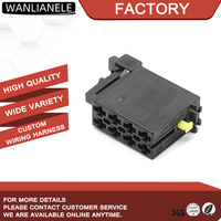 Conector JPT de 8 Pines 963120-1, Carcasa de Receptáculo Gris para Arnés de Cables Automotrices