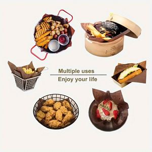Food Chocolate Deli Baking <b>Wrapping</b> <b>Paper</b> Sheets Greaseproof Printed Picnic Wrap <b>Tissue</b> for Hamburger Basket Sandwich - Product Image 6