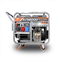 Générateur diesel domestique, petit groupe électrogène portable pour usage domestique 3kW 5kW 8kW 10kW, démarrage manuel/électrique, 220V/380V 3000 tr/min