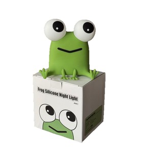 Frog Silicone Night <b>Light</b> Warm <b>Light</b> Tap Control <b>USB</b> Powered <b>LED</b> Kids Room Lamp A061 - Product Image 5