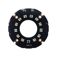 Placa PCB LED Infrarroja Personalizada, PCBA SMD 2835, Sensor Fotodiodo Marca CGX, 1 oz de Cobre, Fabricante OEM/ODM, Cámara de Seguridad CCTV