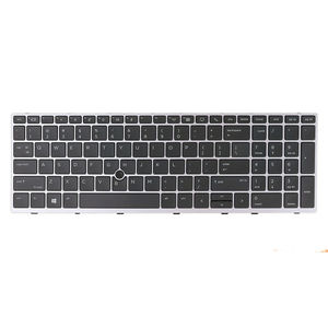 Teclado HK-HHT US para <span class=keywords><strong>HP</strong></span> Elitebook 850 <span class=keywords><strong>G5</strong></span> 855 <span class=keywords><strong>G5</strong></span> 750 <span class=keywords><strong>G5</strong></span> 755 <span class=keywords><strong>G5</strong></span> <span class=keywords><strong>Zbook</strong></span> <span class=keywords><strong>15u</strong></span> <span class=keywords><strong>G5</strong></span> - Product Image 3