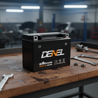 Batterie de démarrage pour moto à grande cylindrée, haute CCA, 12V6.5Ah, sans entretien, pour moto de course et de tourisme
