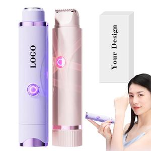 0728 Professional Long Hair <b>Square</b> Head Bikini Trimmer Painless & Non-irritating 300mah Rechargeable Epilator - Product Image 2