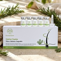 Ampoules de microneedling professionnelles VitalHair Peptide Exosome pour la croissance des cheveux, la réparation du cuir chevelu, le renforcement des follicules et la densification des cheveux