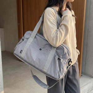 Sac de voyage décontracté pour courtes distances, à porter à la main, à l'épaule ou en bandoulière, avec fermeture à cordon en nylon, 36-55L, sac de voyage étanche pour livres - Product Image 3